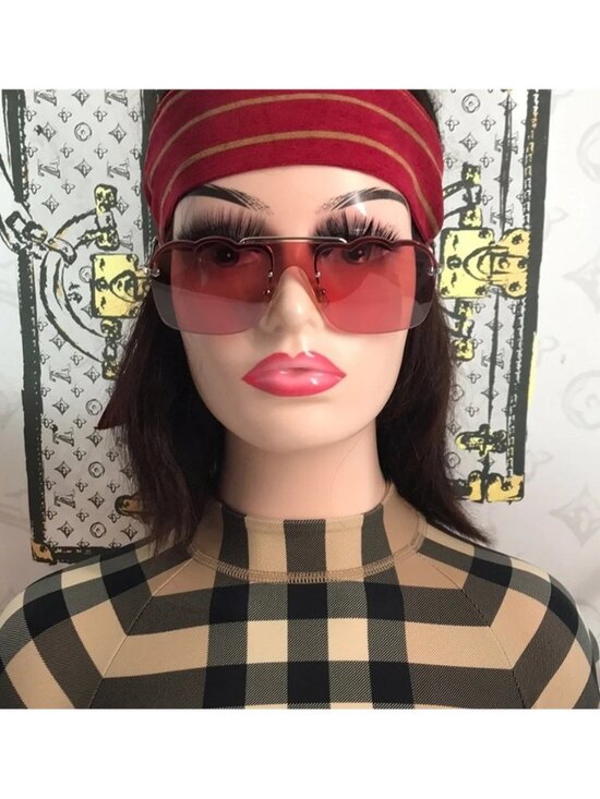 New Authentic Miu Miu Cloud Aviator Sunglasses – Modern Designer Statement main image 4